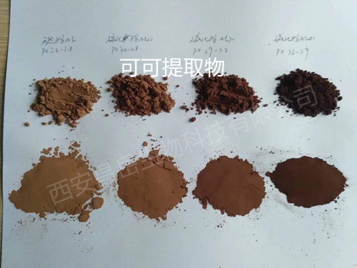 可可提取物、可可粉、可可堿